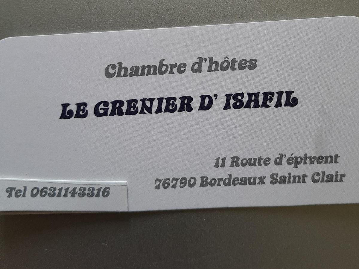 Le Grenier D'Isafil Bed and Breakfast Bordeaux-Saint-Clair Esterno foto